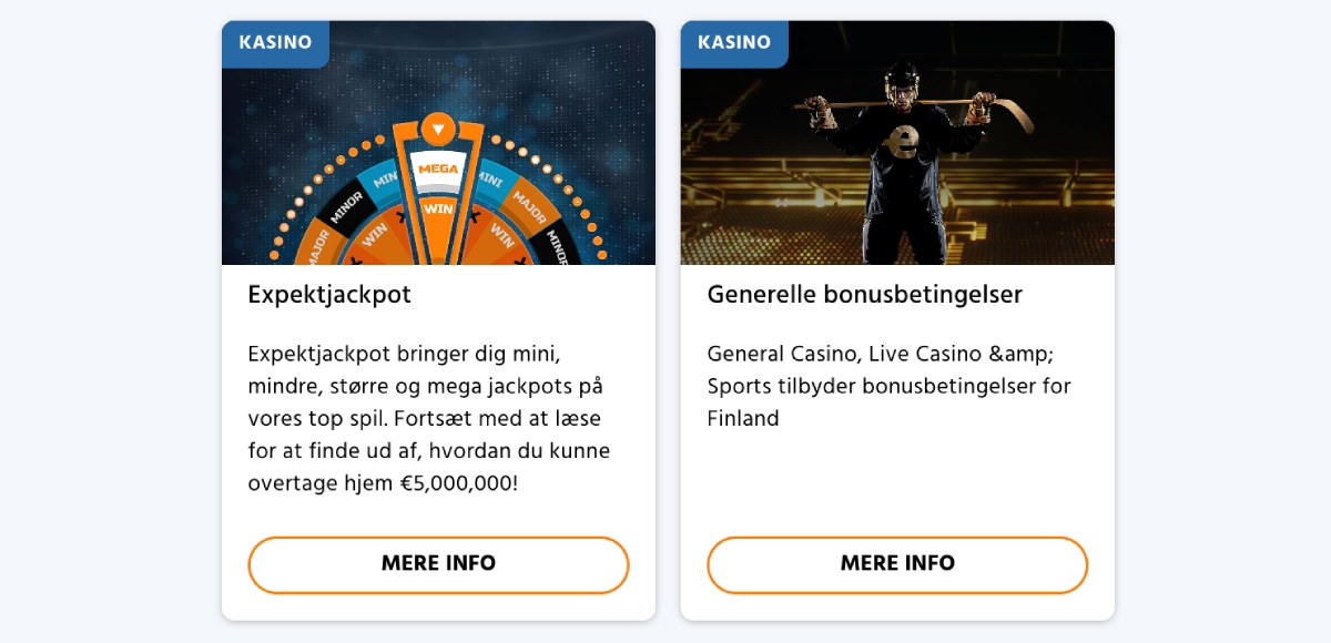 Expekt Velkomstbonus